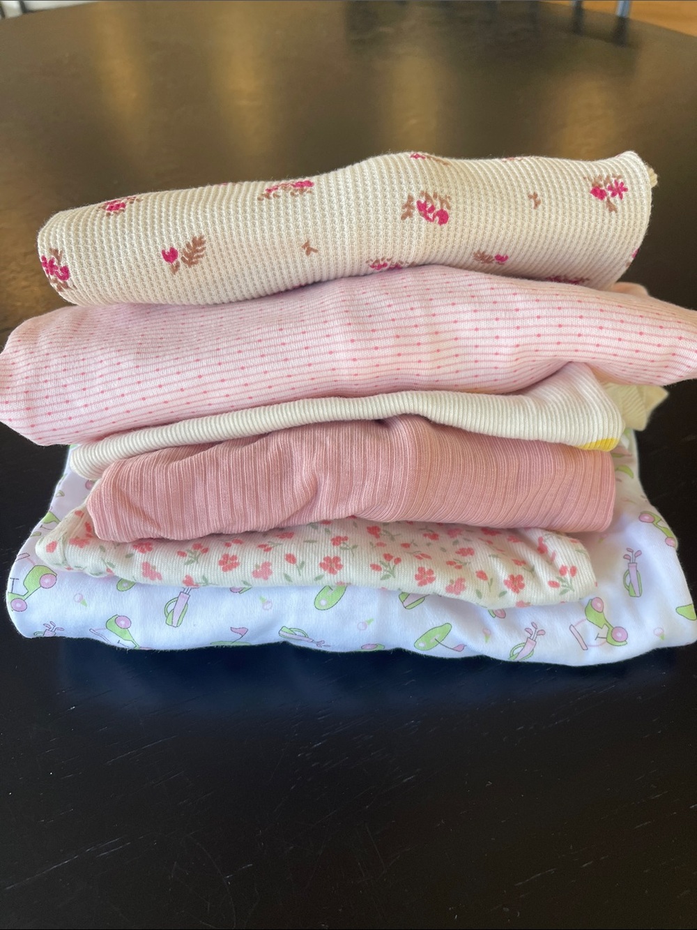 Multipack of newborn size girl clothes